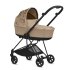 Carucior 3 in 1 pentru copii Cybex Mios 2.0 Simply Flowers, cu landou si scoica auto Cloud Z - Beige - 11