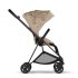 Carucior 3 in 1 pentru copii Cybex Mios 2.0 Simply Flowers, cu landou si scoica auto Cloud Z - Beige - 6