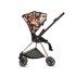 Carucior sport pentru copii Cybex Mios 2.0 Spring Blossom - Dark, cu cadru Chrome Brown - 6