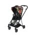 Carucior sport pentru copii Cybex Mios 2.0 Spring Blossom - Dark, cu cadru Matt Black - 1