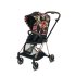 Carucior 2 in 1 pentru copii Cybex Mios 2.0 Spring Blossom, cu landou - Dark si cadru Rosegold - 2