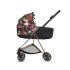 Carucior 2 in 1 pentru copii Cybex Mios 2.0 Spring Blossom, cu landou -  Dark si cadru Chrome Brown - 12