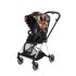 Carucior 2 in 1 pentru copii Cybex Mios 2.0 Spring Blossom, cu landou -  Dark si cadru Chrome Black - 2