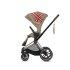 Carucior sport pentru copii Cybex Priam 3.0 by Karolina Kurkova - cadru Chrome Brown - 3