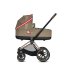 Carucior 3 in 1 pentru copii Cybex Priam 3.0 by Karolina Kurkova, cu landou, scoica auto Cloud Z - cadru Rosegold - 9