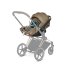 Carucior 3 in 1 pentru copii Cybex Priam 3.0 by Karolina Kurkova, cu landou, scoica auto Cloud Z - cadru Chrome Brown - 16