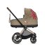 Carucior 3 in 1 pentru copii Cybex Priam 3.0 by Karolina Kurkova, cu landou, scoica auto Cloud Z - cadru Chrome Brown - 9