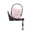 Scoica auto pentru copii Cybex Cloud Z i-Size Simply Flowers - Pink - 7