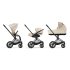 Scoica auto pentru copii Cybex Cloud Z i-Size Simply Flowers - Beige - 12