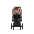 Carucior 2 in 1 pentru copii Cybex Priam 3.0 Spring Blossom, cu landou - Light si cadru Rosegold - 2