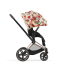 Carucior 2 in 1 pentru copii Cybex Priam 3.0 Spring Blossom, cu landou - Light si cadru Rosegold - 6