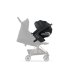 Scoica auto Cybex Platinum Cloud T Plus i-Size pentru copii, 0-24 luni, confortabila - Sepia Black - 16