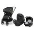 Carucior sport pentru copii Lionelo - Mika 3 in 1, accesorizat, cu landou si scoica - Dreamin, editie limitata - 1