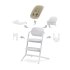 Детски стол маса Cybex Gold Lemo 4 в 1, мултифункционален - All White - 1