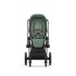 Carucior sport pentru copii Cybex Priam 4.0 - Leaf Green cu cadru Rosegold - 2