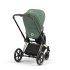 Carucior sport pentru copii Cybex Priam 4.0 - Leaf Green cu cadru Rosegold - 7