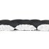 Κάλυμμα καροτσιού Cybex Snogga 2, ζεστό, universal, Moon Black - 9