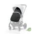 Κάλυμμα καροτσιού Cybex Snogga 2, ζεστό, universal, Moon Black - 10