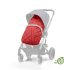 Защитна чанта за количка Cybex Snogga 2, топла, универсална, Hibiscus Red - 10