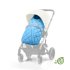 Κάλυμμα καροτσιού Cybex Snogga 2, ζεστό, universal, Beach Blue - 10