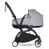 Carucior 3 in 1 pentru copii BABYZEN YOYO², cadru negru, cu landou, scoica auto Cloud G si pachet de culoare Stone - 6