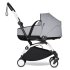 Carucior 3 in 1 pentru copii BABYZEN YOYO², cadru alb, cu landou, scoica auto Cloud G si pachet de culoare Stone - 7