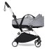 Carucior 3 in 1 pentru copii BABYZEN YOYO², cadru alb, cu landou, scoica auto Cloud G si pachet de culoare Stone - 8