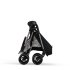 Carucior 2 in 1 Cybex Melio Moon Black pentru copii, ultrausor, cu landou Magnolia Pink, editie limitata - 8