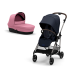 Carucior 2 in 1 Cybex Melio Ocean Blue pentru copii, ultrausor, cu landou River Blue, editie limitata - 18