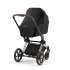 Carucior 2 in 1 pentru copii Cybex Priam 4.0, premium - Sepia Black cu cadru Rosegold - 18