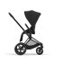 Carucior 2 in 1 pentru copii Cybex Priam 4.0, premium - Sepia Black cu cadru Matt Black - 8