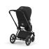 Carucior 2 in 1 pentru copii Cybex Priam 4.0, premium - Sepia Black cu cadru Matt Black - 4