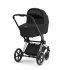 Carucior 2 in 1 pentru copii Cybex Priam 4.0, premium - Sepia Black cu cadru Chrome Black - 8