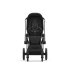 Carucior 2 in 1 pentru copii Cybex Priam 4.0, premium - Sepia Black cu cadru Chrome Black - 2