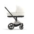 Carucior 2 in 1 pentru copii Cybex Priam 4.0, premium - Off White cu cadru Rosegold - 11