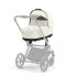 Carucior 2 in 1 pentru copii Cybex Priam 4.0, premium - Off White cu cadru Matt Black - 10