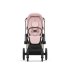 Carucior 2 in 1 pentru copii Cybex Priam 4.0, premium - Peach Pink cu cadru Rosegold - 2