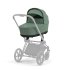 Carucior 2 in 1 pentru copii Cybex Priam 4.0, premium - Leaf Green cu cadru Matt Black - 9