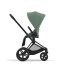 Carucior 2 in 1 pentru copii Cybex Priam 4.0, premium - Leaf Green cu cadru Matt Black - 7