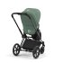 Carucior 2 in 1 pentru copii Cybex Priam 4.0, premium - Leaf Green cu cadru Matt Black - 3