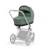 Carucior 2 in 1 pentru copii Cybex Priam 4.0, premium - Leaf Green cu cadru Chrome Brown - 9