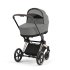 Carucior 2 in 1 pentru copii Cybex Priam 4.0, premium - Mirage Grey cu cadru Rosegold - 8