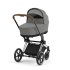 Carucior 2 in 1 pentru copii Cybex Priam 4.0, premium - Mirage Grey cu cadru Chrome Brown - 9