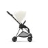 Carucior 2 in 1 pentru copii Cybex Mios 3.0 premium - Off White cu cadru Matt Black - 3