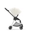 Carucior 2 in 1 pentru copii Cybex Mios 3.0 premium - Off White cu cadru Chrome Black - 5