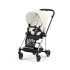 Carucior 2 in 1 pentru copii Cybex Mios 3.0 premium - Off White cu cadru Chrome Black - 1