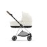 Carucior 2 in 1 pentru copii Cybex Mios 3.0 premium - Off White cu cadru Chrome Brown - 9