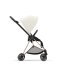 Carucior 2 in 1 pentru copii Cybex Mios 3.0 premium - Off White cu cadru Rosegold - 3