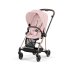 Carucior 2 in 1 pentru copii Cybex Mios 3.0 premium - Peach Pink cu cadru Rosegold - 1