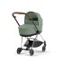 Carucior 2 in 1 pentru copii Cybex Mios 3.0 premium - Leaf Green cu cadru Chrome Brown - 8